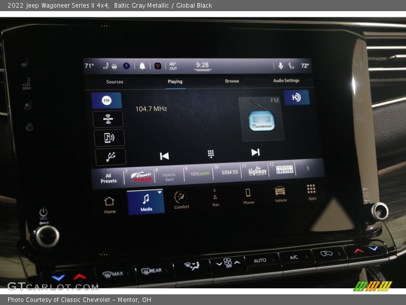 Baltic Gray Metallic / Global Black 2022 Jeep Wagoneer Series II 4x4