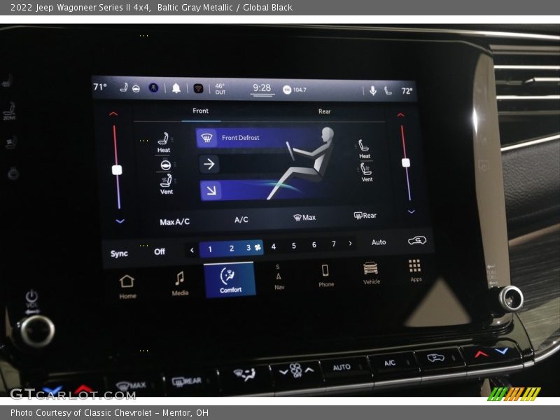 Baltic Gray Metallic / Global Black 2022 Jeep Wagoneer Series II 4x4