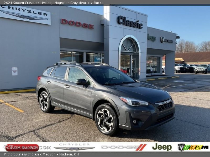 Magnetite Gray Metallic / Black 2021 Subaru Crosstrek Limited