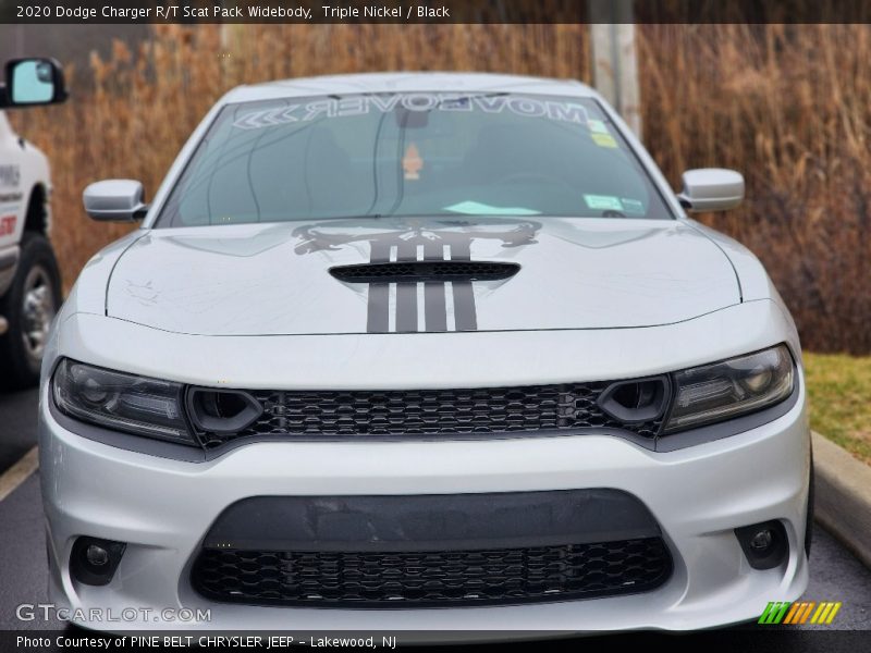 Triple Nickel / Black 2020 Dodge Charger R/T Scat Pack Widebody