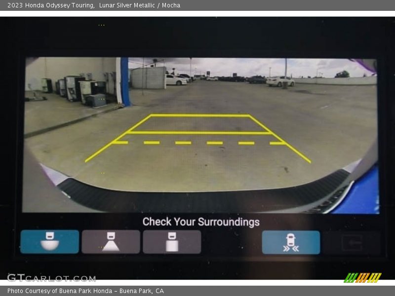 Controls of 2023 Odyssey Touring