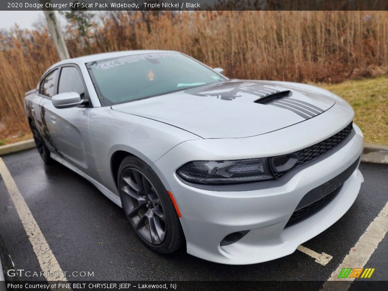 Triple Nickel / Black 2020 Dodge Charger R/T Scat Pack Widebody
