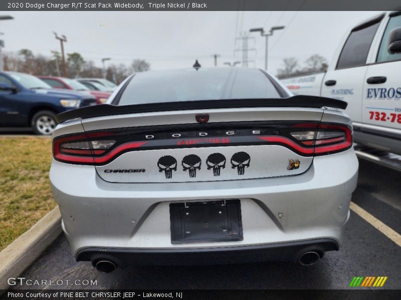 Triple Nickel / Black 2020 Dodge Charger R/T Scat Pack Widebody