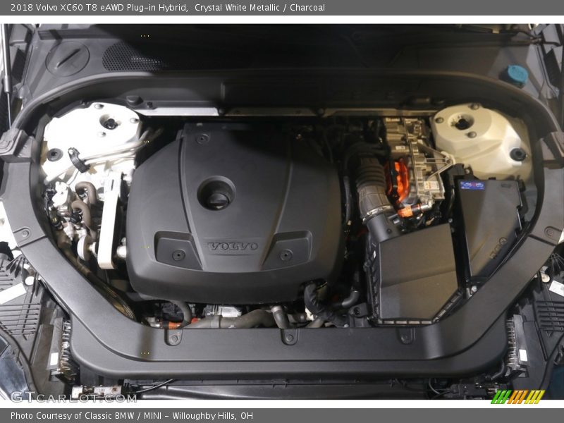  2018 XC60 T8 eAWD Plug-in Hybrid Engine - 2.0 Liter e Turbocharged/Supercharged DOHC 16-Valve VVT 4 Cylinder Gasoline/Electric Plug-In Hybrid