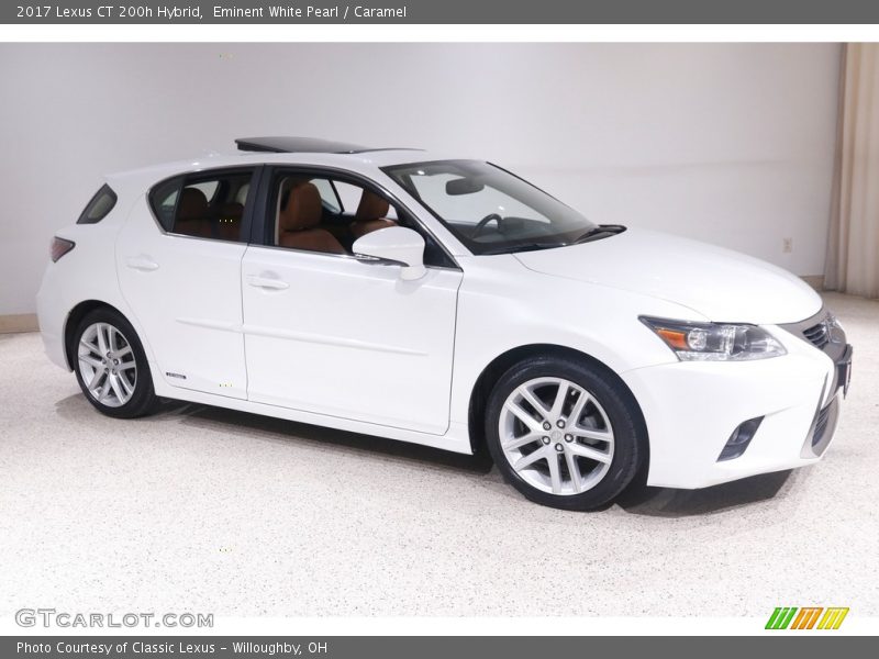 Eminent White Pearl / Caramel 2017 Lexus CT 200h Hybrid