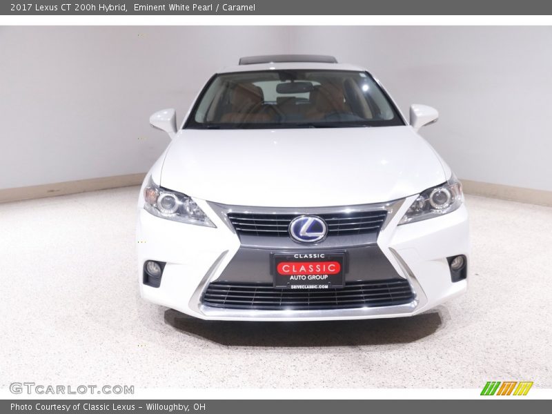 Eminent White Pearl / Caramel 2017 Lexus CT 200h Hybrid