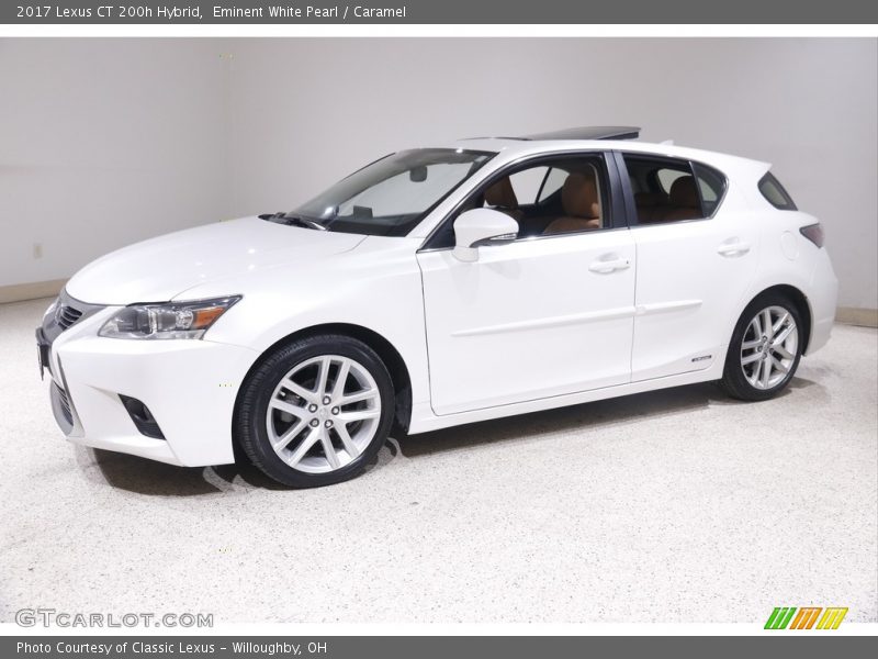 Eminent White Pearl / Caramel 2017 Lexus CT 200h Hybrid