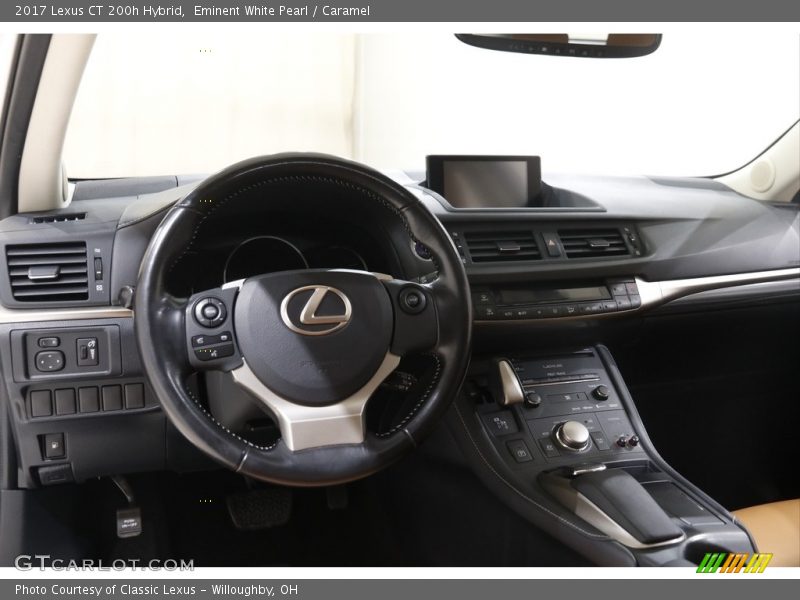 Eminent White Pearl / Caramel 2017 Lexus CT 200h Hybrid