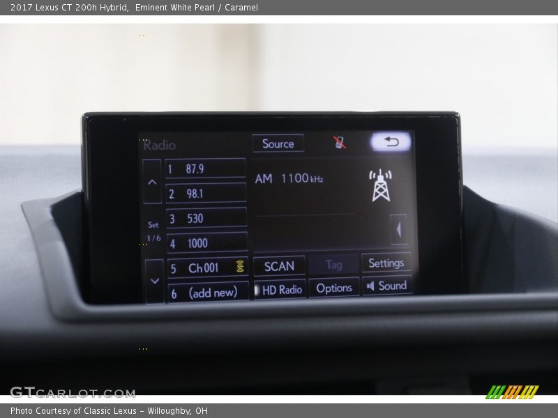 Eminent White Pearl / Caramel 2017 Lexus CT 200h Hybrid