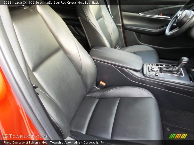 Soul Red Crystal Metallic / Black 2022 Mazda CX-30 S Select AWD