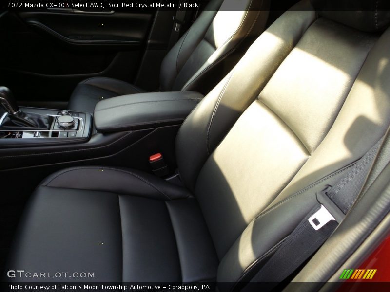 Soul Red Crystal Metallic / Black 2022 Mazda CX-30 S Select AWD