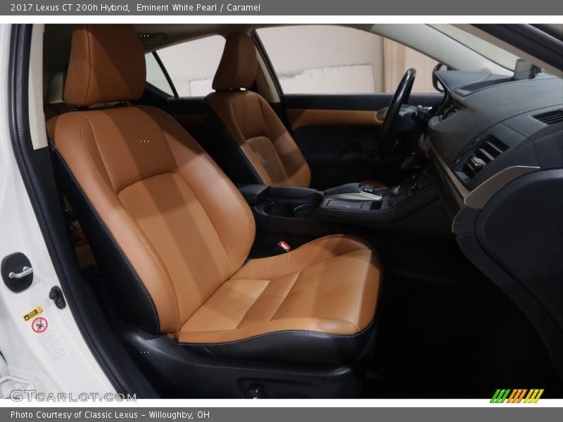 Eminent White Pearl / Caramel 2017 Lexus CT 200h Hybrid