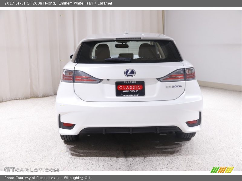 Eminent White Pearl / Caramel 2017 Lexus CT 200h Hybrid