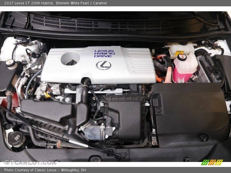 Eminent White Pearl / Caramel 2017 Lexus CT 200h Hybrid