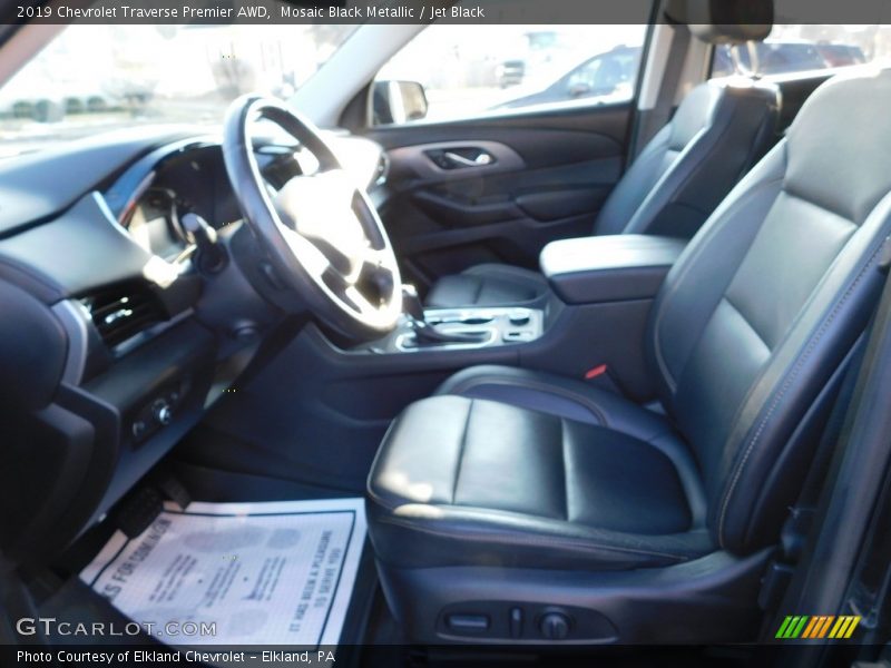 Mosaic Black Metallic / Jet Black 2019 Chevrolet Traverse Premier AWD