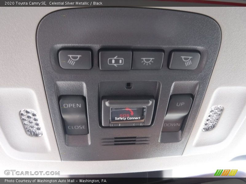 Celestial Silver Metallic / Black 2020 Toyota Camry SE