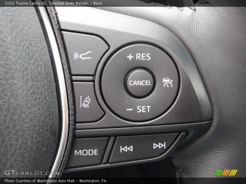 Celestial Silver Metallic / Black 2020 Toyota Camry SE