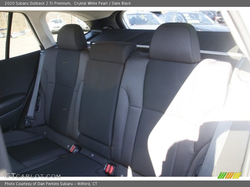 Crystal White Pearl / Slate Black 2020 Subaru Outback 2.5i Premium