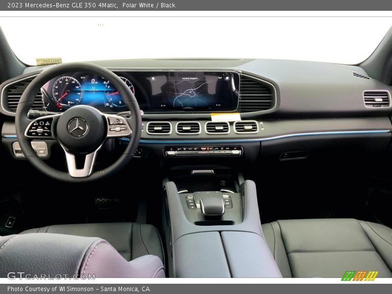 Dashboard of 2023 GLE 350 4Matic