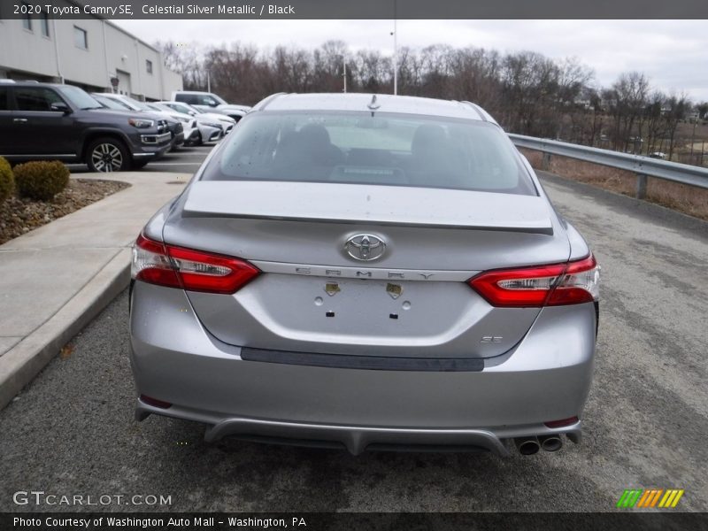 Celestial Silver Metallic / Black 2020 Toyota Camry SE