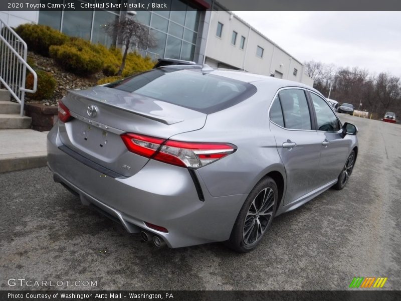 Celestial Silver Metallic / Black 2020 Toyota Camry SE