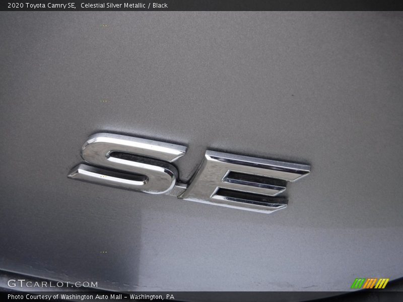 Celestial Silver Metallic / Black 2020 Toyota Camry SE