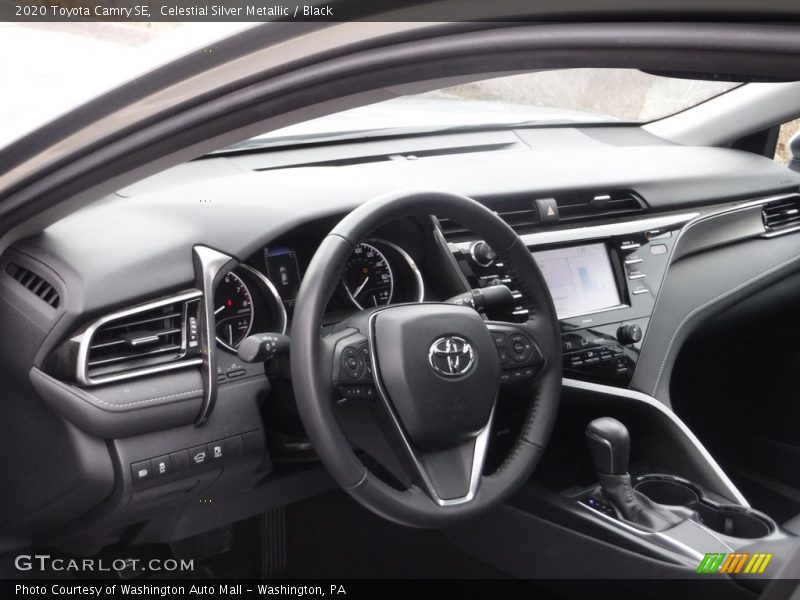 Celestial Silver Metallic / Black 2020 Toyota Camry SE
