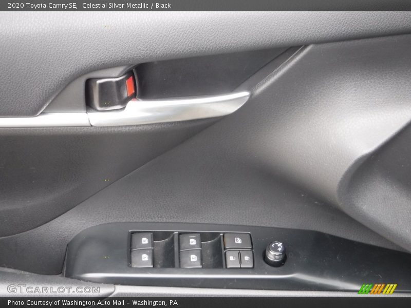 Celestial Silver Metallic / Black 2020 Toyota Camry SE
