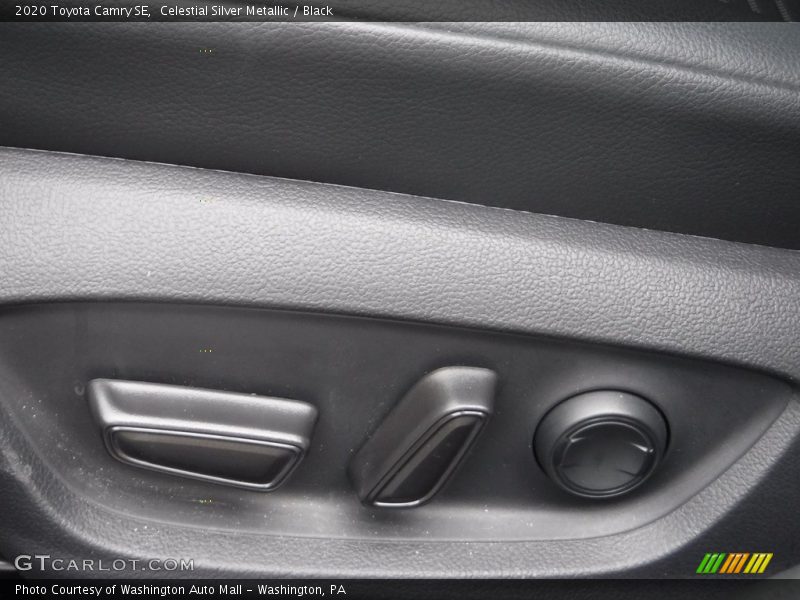 Celestial Silver Metallic / Black 2020 Toyota Camry SE