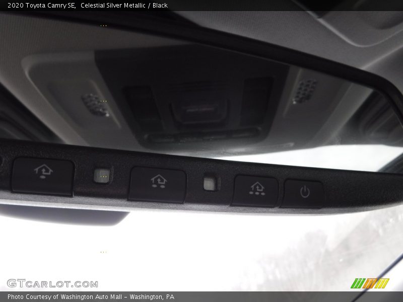 Celestial Silver Metallic / Black 2020 Toyota Camry SE