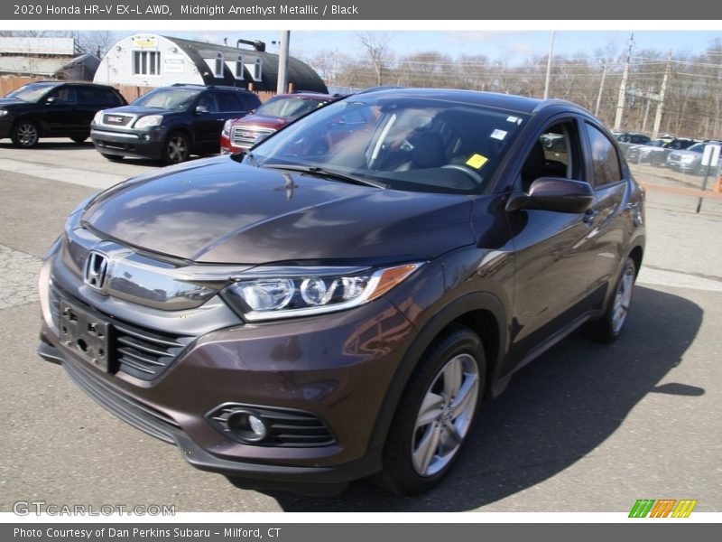 Midnight Amethyst Metallic / Black 2020 Honda HR-V EX-L AWD