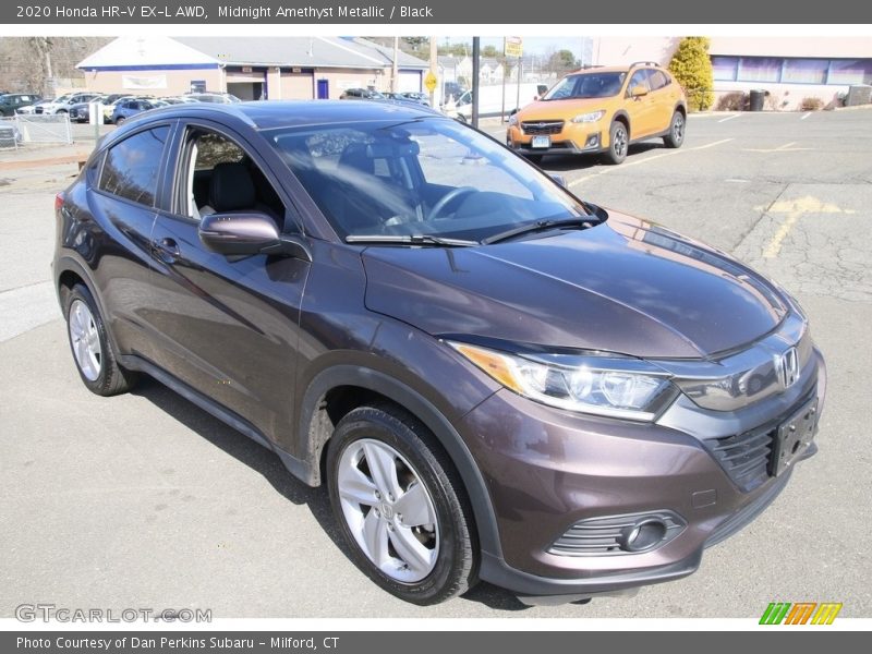 Midnight Amethyst Metallic / Black 2020 Honda HR-V EX-L AWD