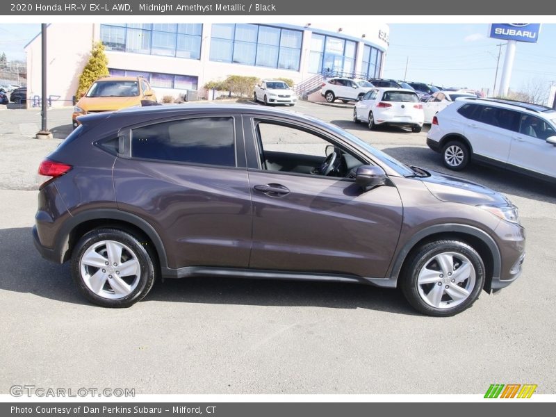 Midnight Amethyst Metallic / Black 2020 Honda HR-V EX-L AWD