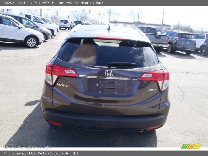 Midnight Amethyst Metallic / Black 2020 Honda HR-V EX-L AWD