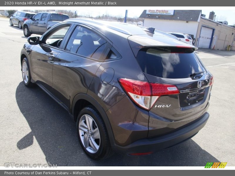 Midnight Amethyst Metallic / Black 2020 Honda HR-V EX-L AWD