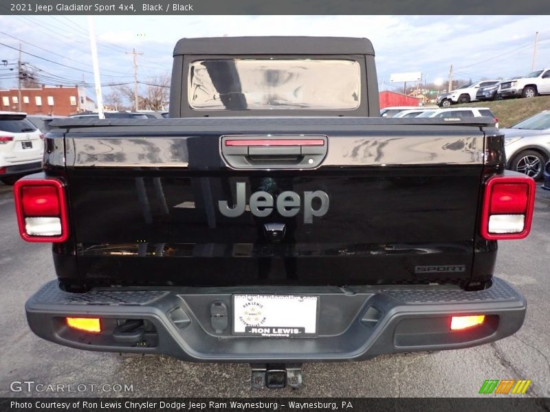 Black / Black 2021 Jeep Gladiator Sport 4x4