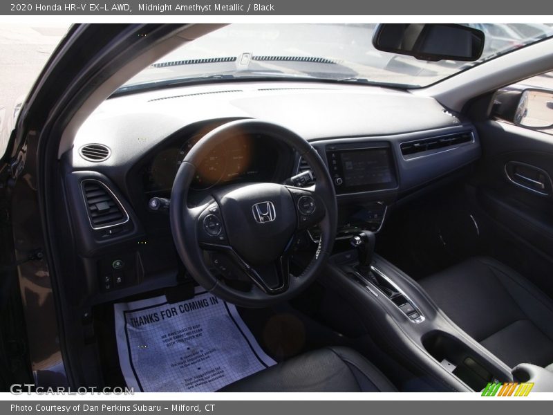 Midnight Amethyst Metallic / Black 2020 Honda HR-V EX-L AWD