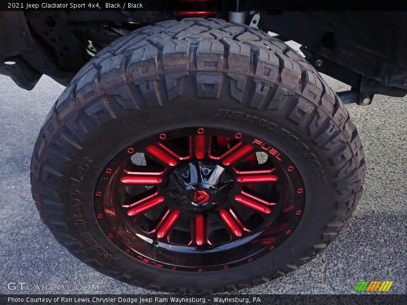 Black / Black 2021 Jeep Gladiator Sport 4x4