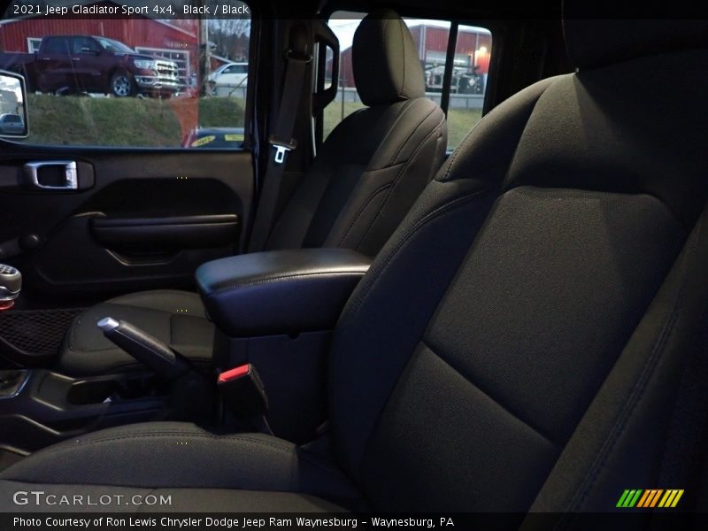 Black / Black 2021 Jeep Gladiator Sport 4x4
