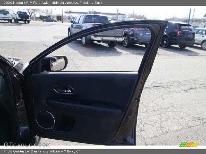 Midnight Amethyst Metallic / Black 2020 Honda HR-V EX-L AWD