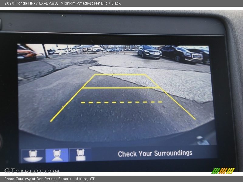 Midnight Amethyst Metallic / Black 2020 Honda HR-V EX-L AWD