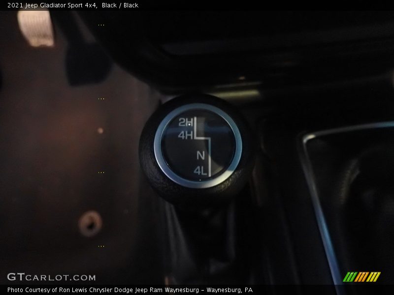 Black / Black 2021 Jeep Gladiator Sport 4x4