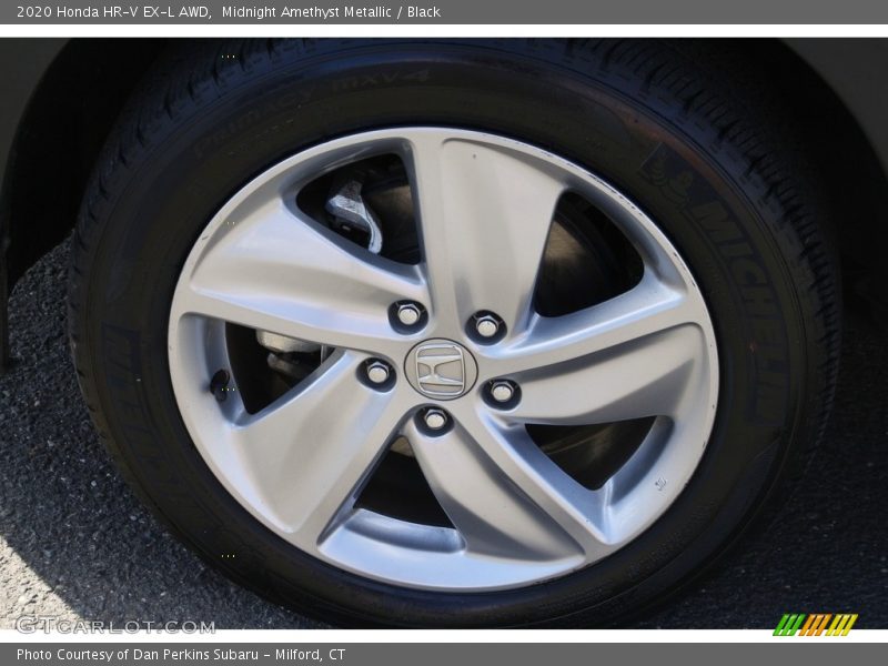 Midnight Amethyst Metallic / Black 2020 Honda HR-V EX-L AWD