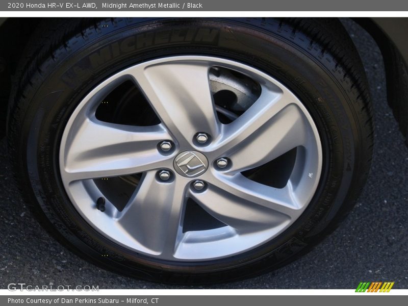 Midnight Amethyst Metallic / Black 2020 Honda HR-V EX-L AWD