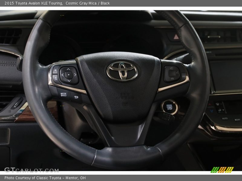 Cosmic Gray Mica / Black 2015 Toyota Avalon XLE Touring