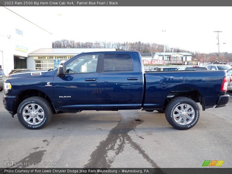 Patriot Blue Pearl / Black 2023 Ram 2500 Big Horn Crew Cab 4x4