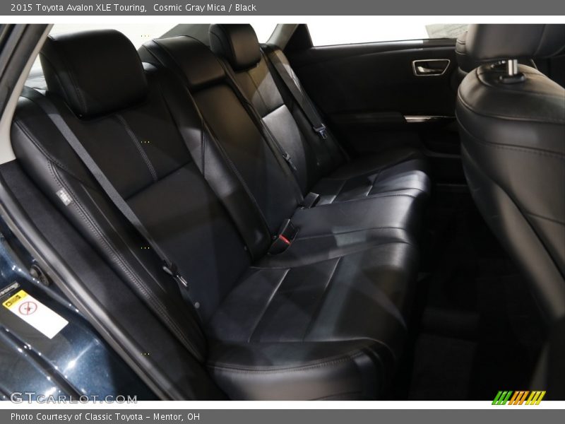 Cosmic Gray Mica / Black 2015 Toyota Avalon XLE Touring