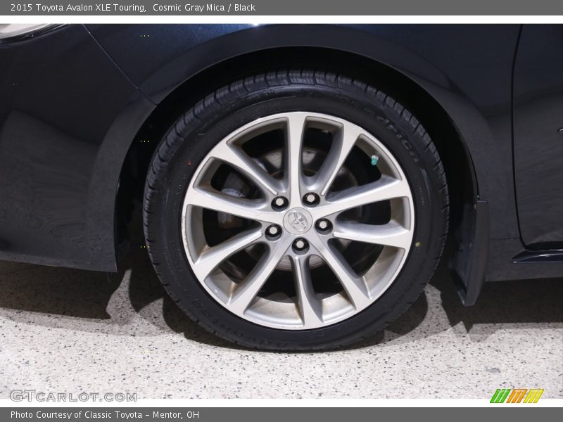 Cosmic Gray Mica / Black 2015 Toyota Avalon XLE Touring