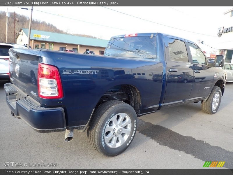 Patriot Blue Pearl / Black 2023 Ram 2500 Big Horn Crew Cab 4x4