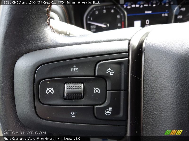  2021 Sierra 1500 AT4 Crew Cab 4WD Steering Wheel